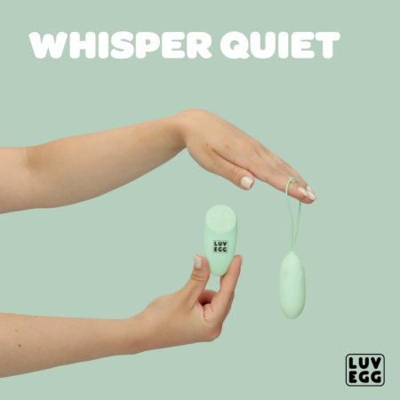 Luv Egg Green Remote-Controlled Silicone Intimate Device 12 Modes