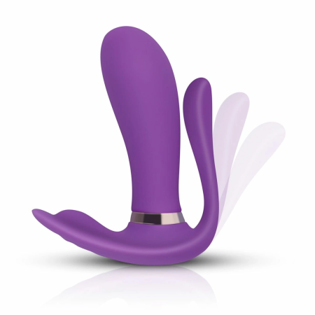 EasyToys Purple Pleaser Intimate Vibe with Remote Control, Rechargeable