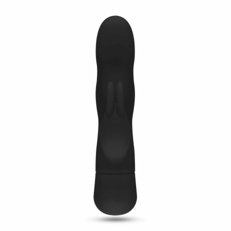 EasyToys Mad Rabbit Silicone Intimate Massager Black, Multi-Speed