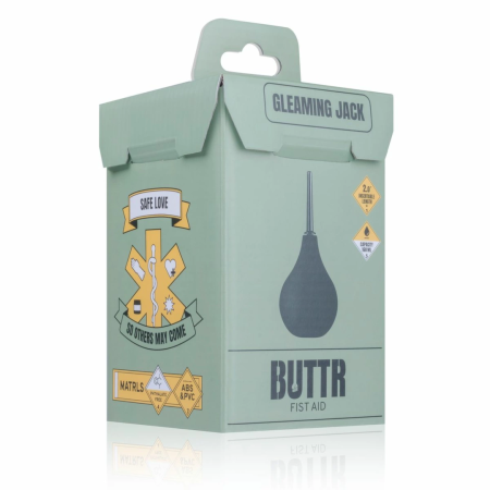 BUTTR GleamingJack Silicone Intimate Cleaning System 225ml Black