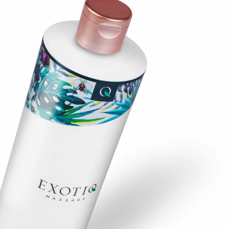 Exotiq Body To Body Warming Massage Oil 500ml - Long-Lasting Formula