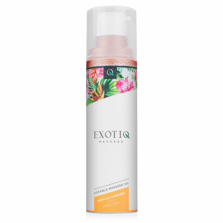 Exotiq Massage Oil Vanilla & Caramel 100ml - Nourishing Aromatic Formula