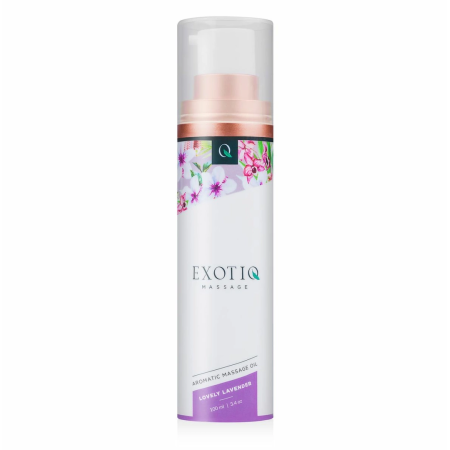 Exotiq Lovely Lavender Massage Oil 100ml - Relaxing Aromatic Formula