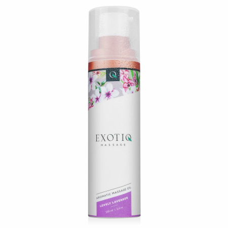 Exotiq Lovely Lavender Massage Oil 100ml - Relaxing Aromatic Formula