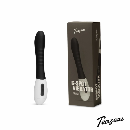 Teazers G-Spot Intimate Device Black 30-Speed Soft Silicone USB