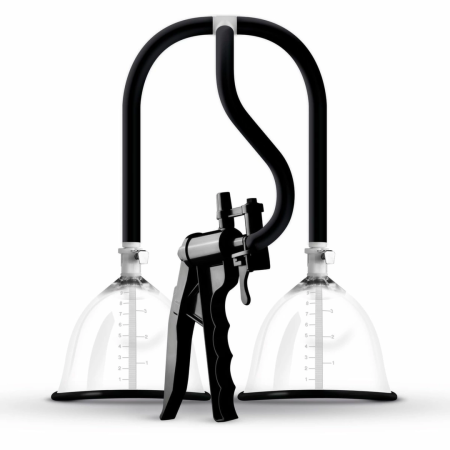 SAIZ Dual Breast Enhancement System Premium Transparent Cups