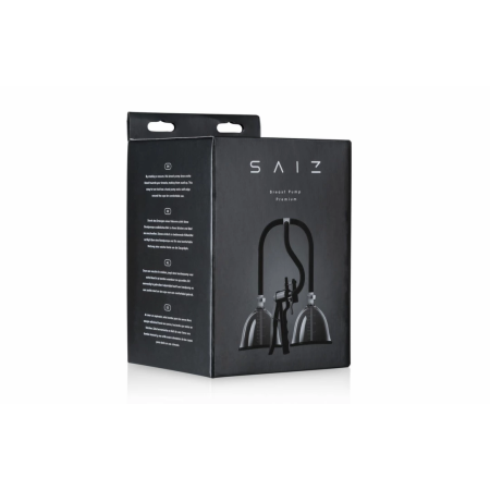 SAIZ Dual Breast Enhancement System Premium Transparent Cups