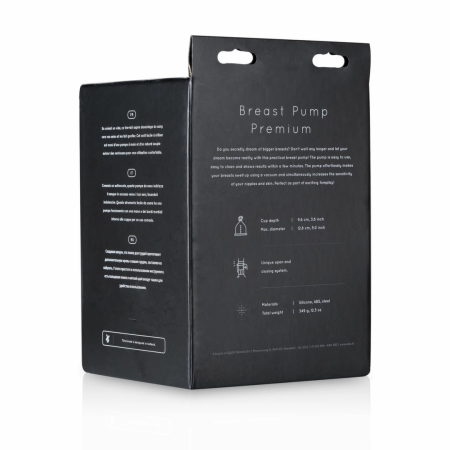 SAIZ Dual Breast Enhancement System Premium Transparent Cups