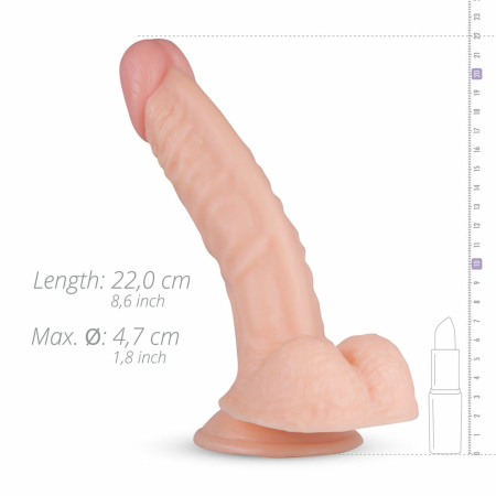 Real Fantasy Derek Intimate Model with Suction Cup 22 cm Beige