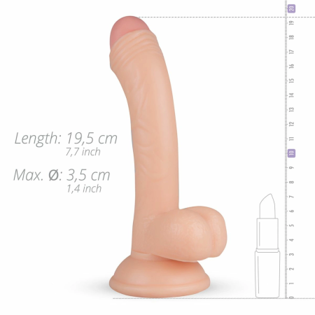 Real Fantasy Vince Silicone Intimate Model 19.5 cm with Suction Base