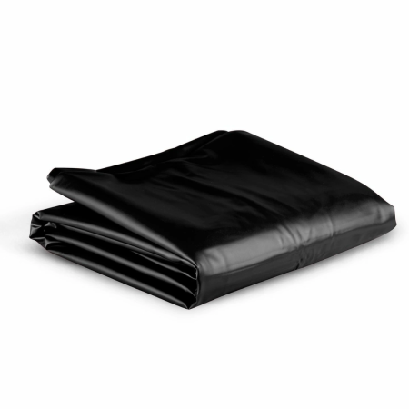 EasyToys Waterproof Vinyl Sheet 180x230 cm - Black Protective Cover