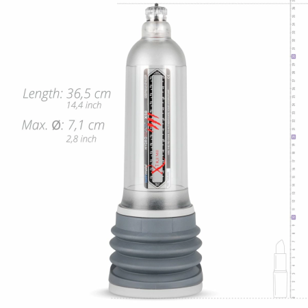 Bathmate HydroXtreme 11 Clear - Advanced Hydro System for Enhanced Control