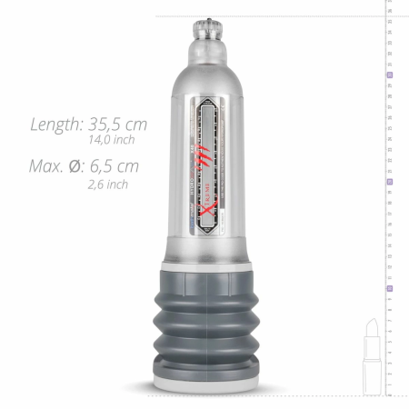 Bathmate HydroXtreme 9 Clear - Advanced Hydro Pump System