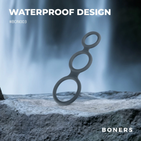 Boners Triple Ring Silicone Set - Adjustable Anatomical Support System