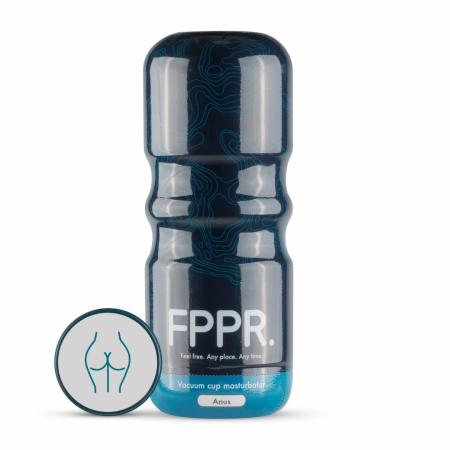 FPPR White Intimate Stimulation Device with Textured Interior - Compact Design