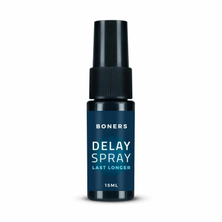 Boners Delay Spray 15ml - Prolonged Action Formula, Discreet Size