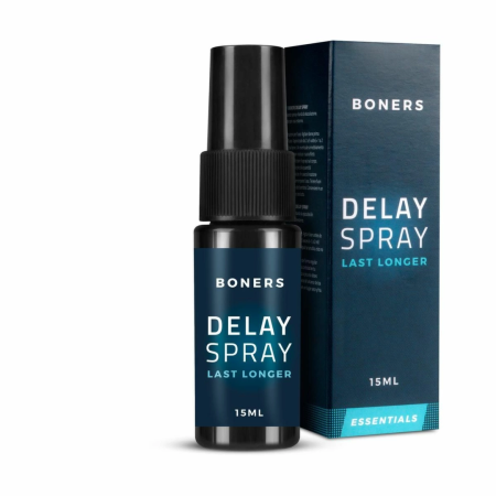 Boners Delay Spray 15ml - Prolonged Action Formula, Discreet Size
