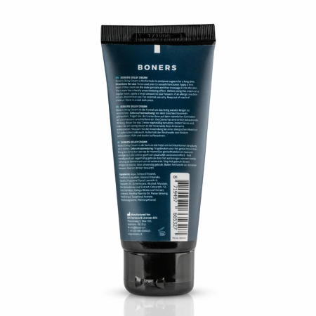 Boners Delay Cream 50ml - Prolonged Comfort Formula for Men