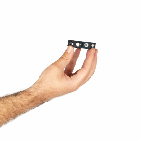 Boner Adjustable Silicone Performance Strap L - Flexible Black Ring System