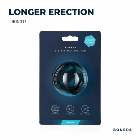 Boners 8-Style Adjustable Silicone Ring System for Gentle Support