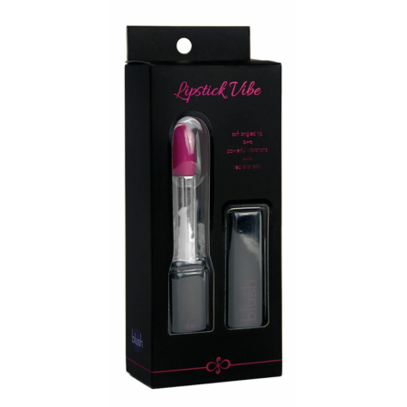 Rosy Touch Lipstick Compact Vibrating Device, Discreet Pink Mini Model
