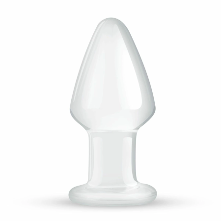 Glas Model No. 25 Medium Glass Anal Accessory 4.6 cm Clear