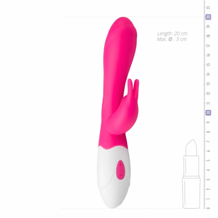EasyToys Ascella Dual-Motor Silicone Intimate Machine Pink USB Rechargeable