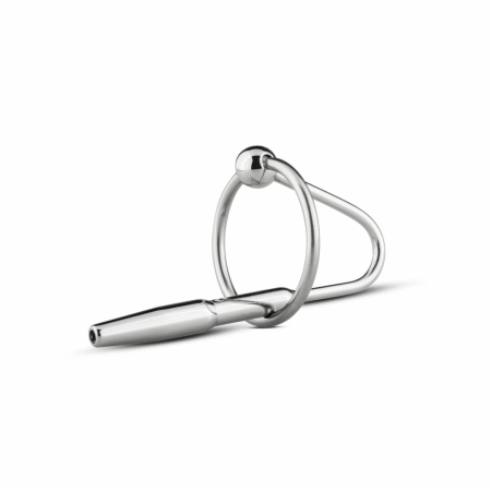 Rimba Stainless Steel Intimate Dilator with Glans Ring, 8 mm