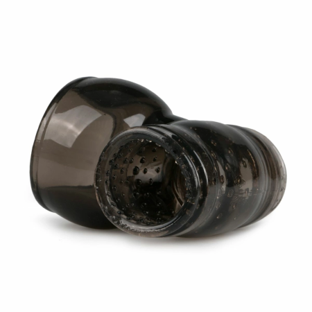 EasyToys Black Silicone Wand Attachment - Anatomical Extension