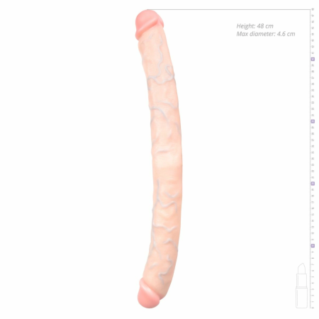 EasyToys Flexible Double-Ended Model 50 cm - Soft Silicone, Pink