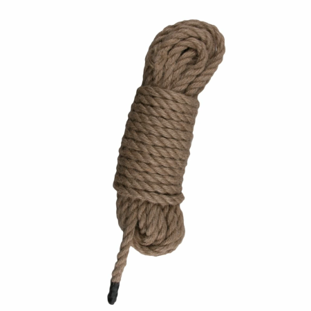 EasyToys Hemp Bondage Rope 10m - Durable Natural Fiber Restraint Line