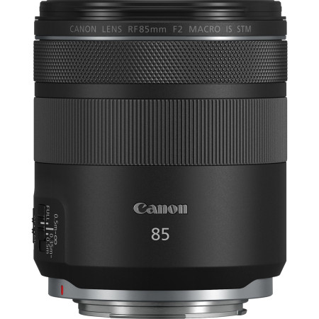 Canon RF 85 mm f2.0 Makro IS STM Juodas objektyvas