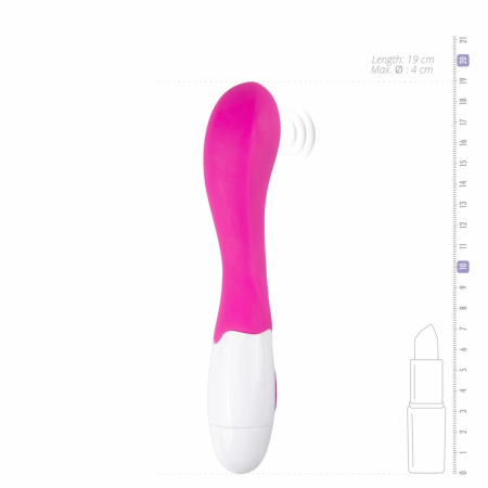 EasyToys Rose Intimate Silicone Vibrator Pink, 10 Modes, Ergonomic Design