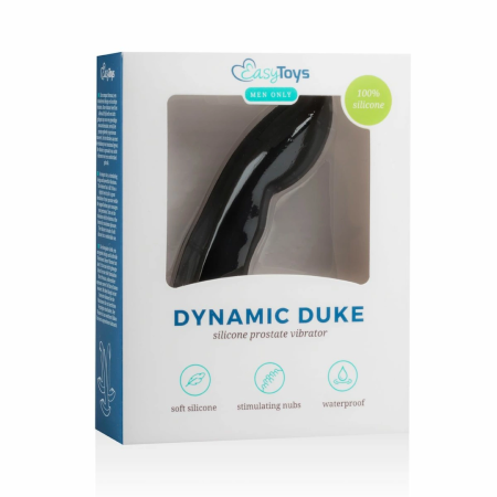 Satisfyer Dynamic Duke Flexible Prostate Massager Silicone Black