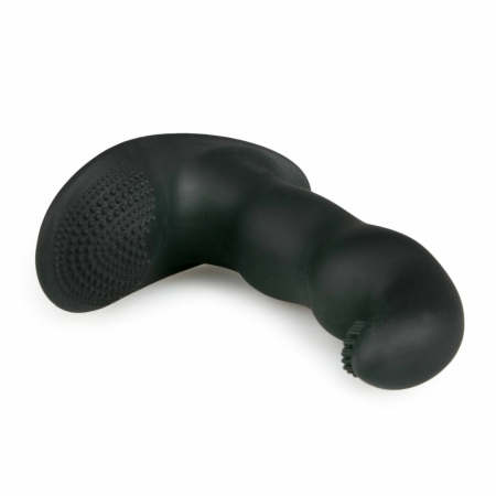 TOYJOY Dynamic Duke Ribbed Silicone Intimate Massager Black