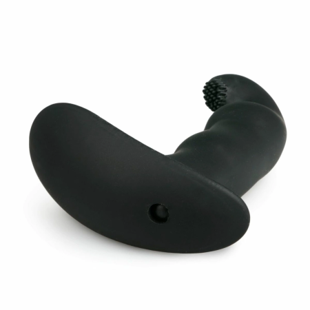 TOYJOY Dynamic Duke Ribbed Silicone Intimate Massager Black