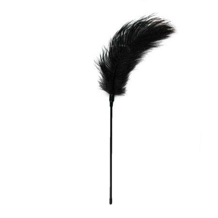 Ouch! Black Feather Sensation Teaser - Soft Touch, Elegant Design