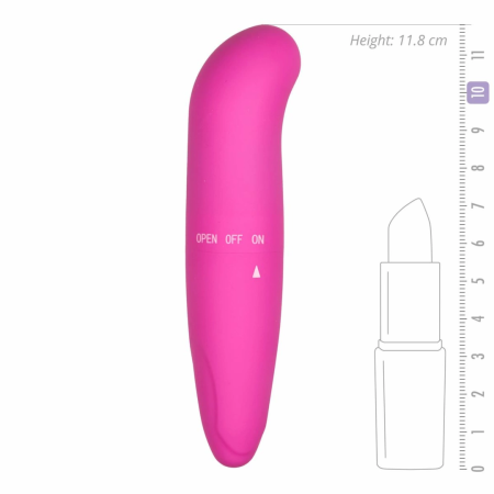 EasyToys Mini G-Spot Massager Pink - Compact Waterproof Vibrating Device