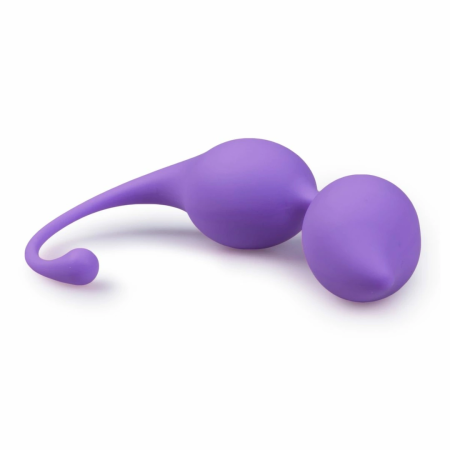 EasyToys Curved Kegel Balls Purple - Pelvic Floor Training Set