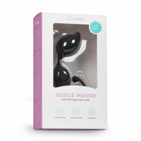 EasyToys Curved Kegel Balls Black - Ergonomic Pelvic Floor Trainer