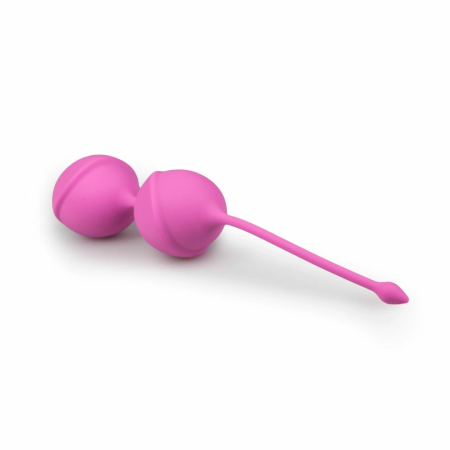 EasyToys Pink Duo Silicone Pelvic Muscle Training Balls 3.5 cm
