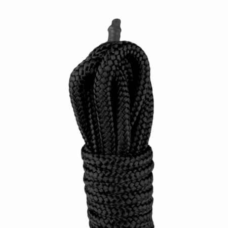 EasyToys Rope 10m Black - Durable Soft Nylon Bondage Cord