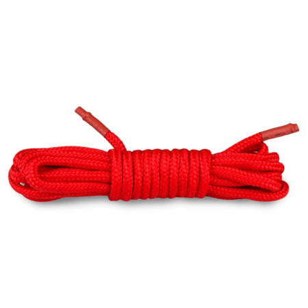 EasyToys Bondage Rope 5m Red - Soft Multifunctional Restraint Cord