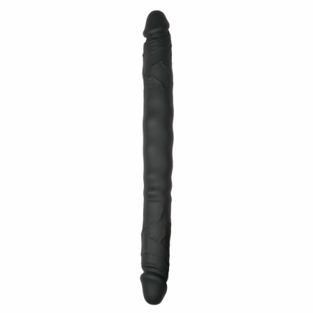 EasyToys Double-Ended Flexible Silicone Intimate Device 44 cm Black