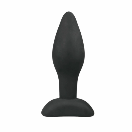 Sinner Gear Black Silicone Intimate Plug Small - Ergonomic Design