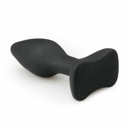 Sinner Gear Black Silicone Intimate Plug Small - Ergonomic Design