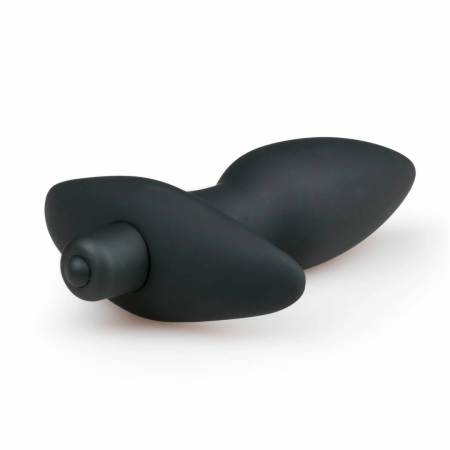Sinner Gear Silicone Intimate Massager Black - Flexible Perineum Stimulator