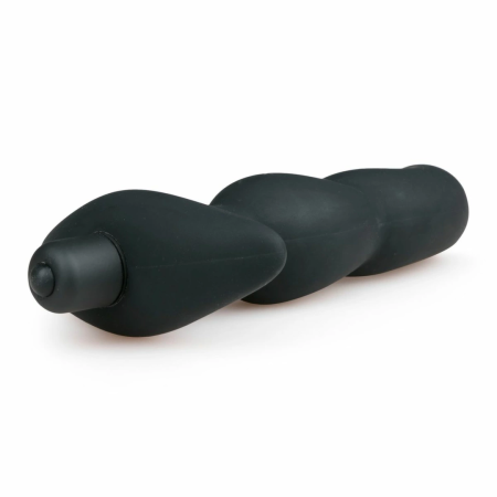 EasyToys Silicone Prostate Massager Black Ergonomic Design