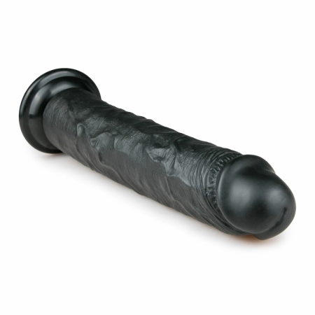 ToyJoy RealRock Intimate Device Black 28.5 cm Flexible Surface