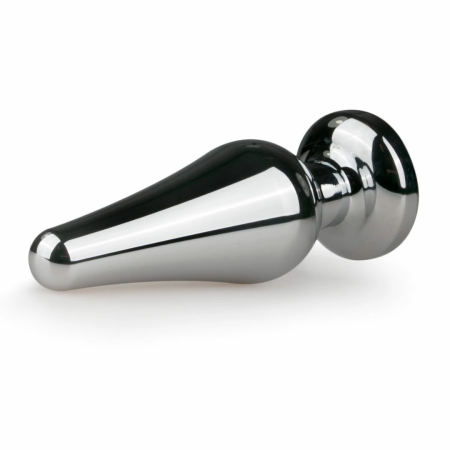 Rimba Aluminium Plug Crystal Clear - Tapered Design, Medium Size